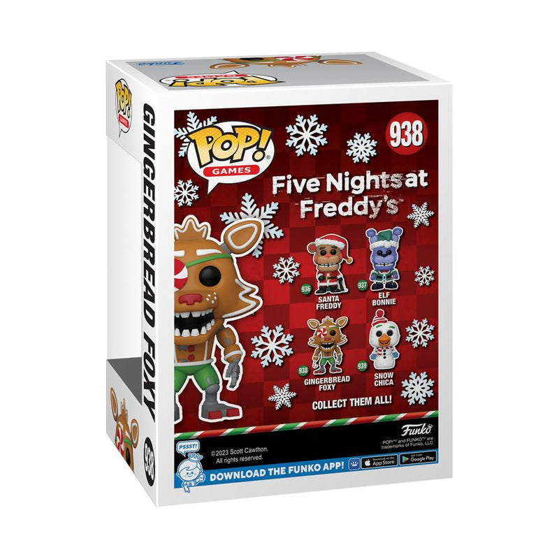 Five Nights at Freddy's - Gingerbread Foxy Pop! Vinyl
