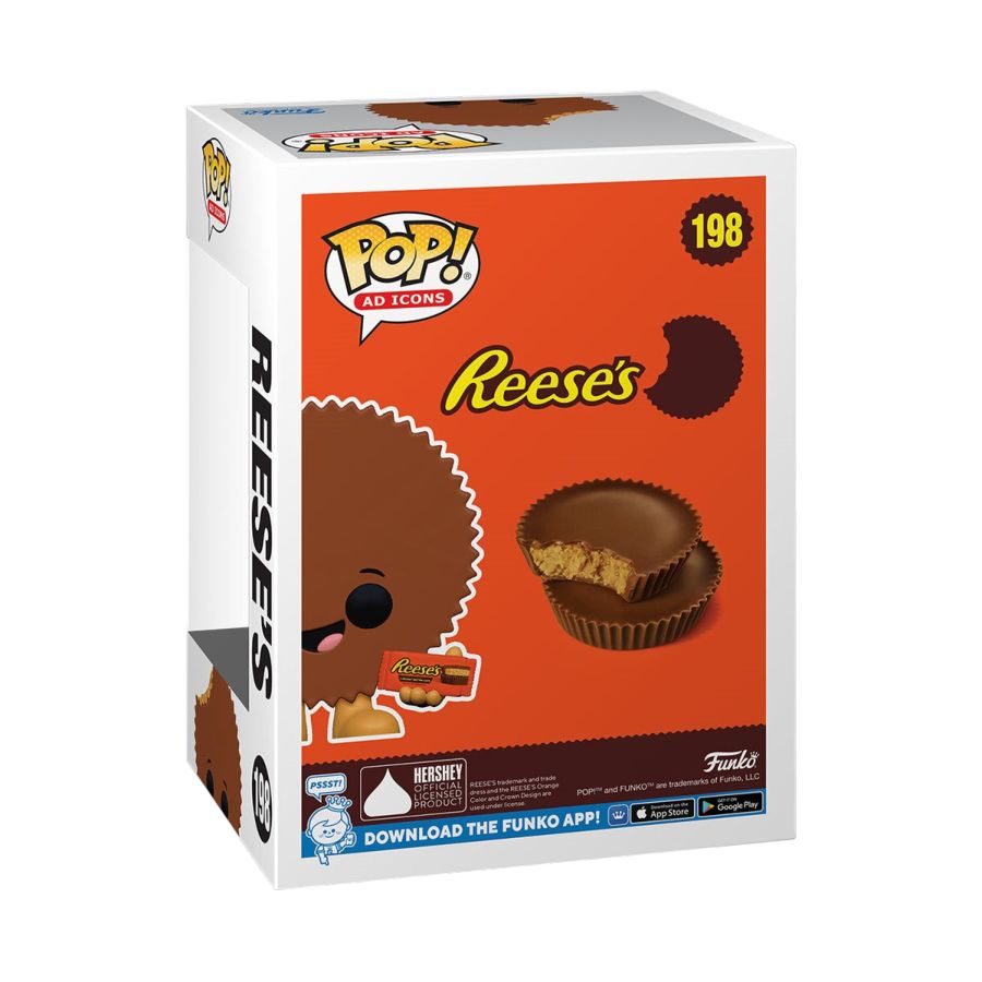 Box Candy Rees Ad Icons: Reese's - Reese's Candy Package Pop! Vinyl