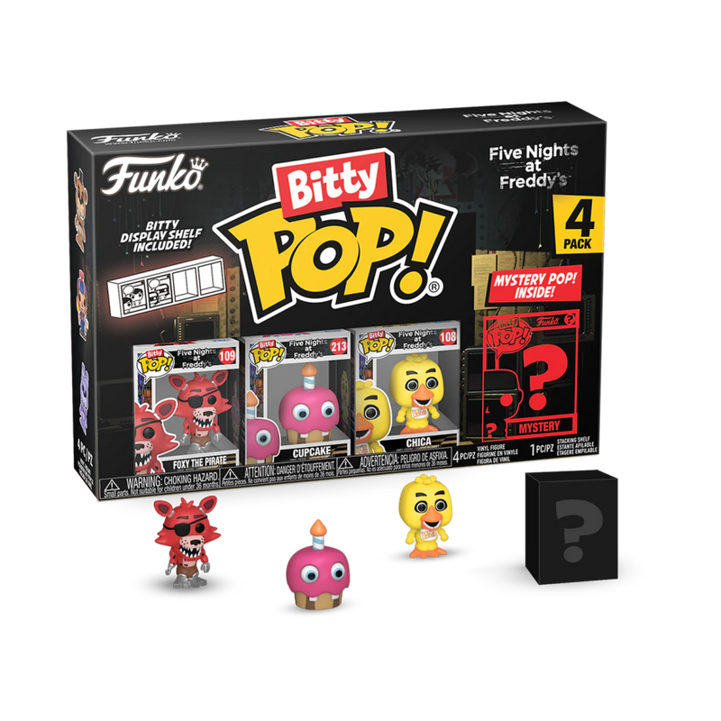 Five Nights at Freddy's - Foxy Bitty Pop! 4-Pack