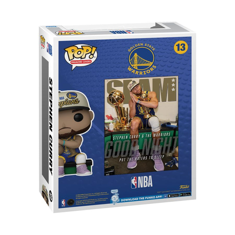 NBA: Slam - Stephen Curry Pop! Cover