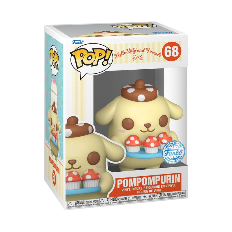 Hello Kitty - Pompompurin with Tray Pop! Vinyl [RS]