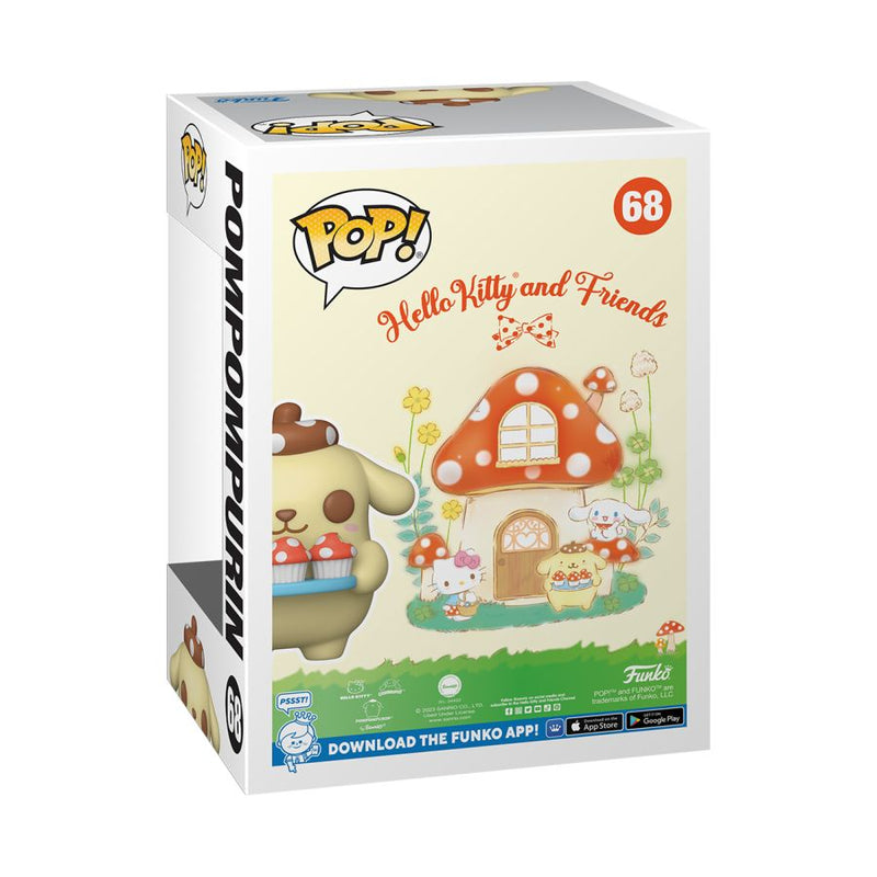 Hello Kitty - Pompompurin with Tray Pop! Vinyl [RS]