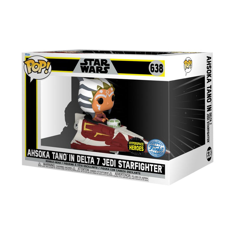 Star Wars: The Clone Wars - Ahsoka Tano in Delta 7 Pop! Ride [RS]