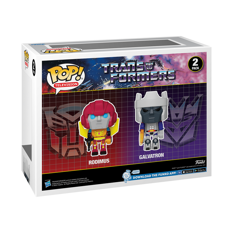 Transformers - Rodimus & Galvatron SDCC 2023 Pop! 2 -Pack