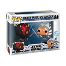 Star Wars: Clone Wars - Darth Maul VS Ahsoka Pop! Vinyl 2 Pack [RS]