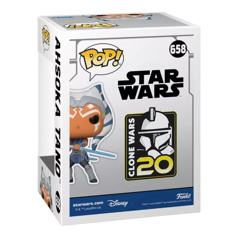 Star Wars: Clone Wars - Ahsoka Tano 20th Anniversary Pop! Vinyl [RS]