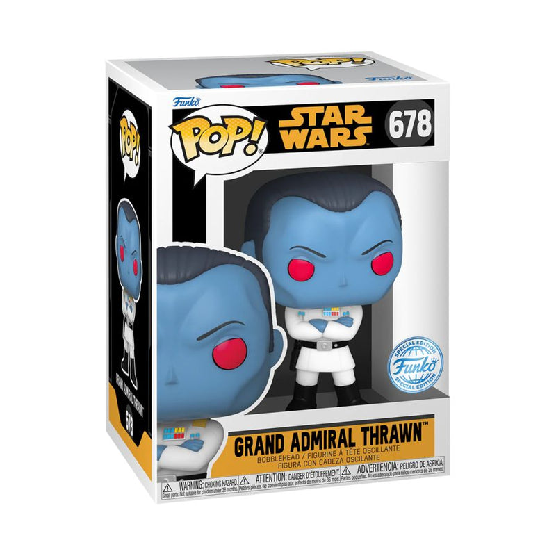 Star Wars: Clone Wars 20th Anniversary - Grand Admiral Thrawn Pop! Vinyl [RS]