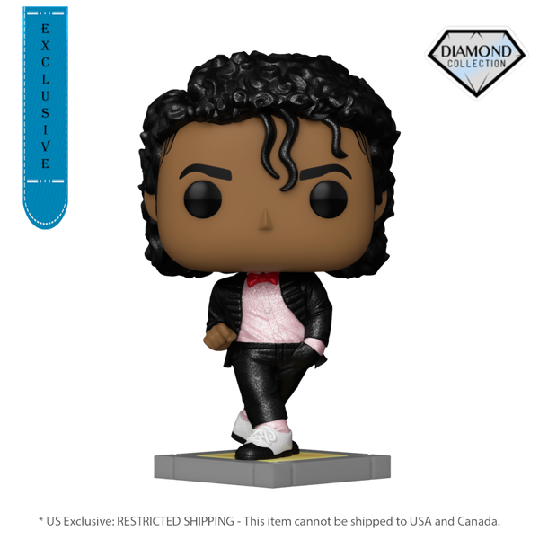 Michael Jackson - Billie Jean US Exclusive Diamond Glitter Pop! Vinyl [RS]