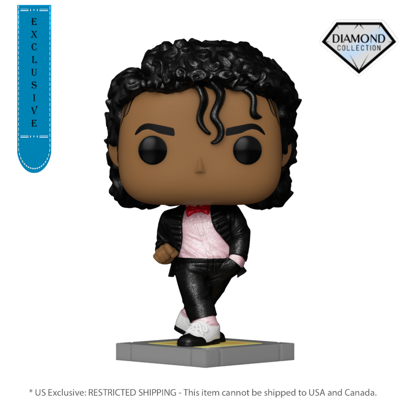 Michael Jackson - Billie Jean US Exclusive Diamond Glitter Pop! Vinyl [RS]