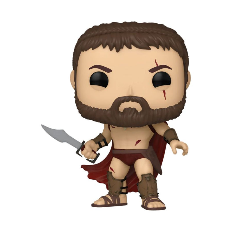 300 - Leonidas Battle Damaged US Exclusive Pop! Vinyl [RS]