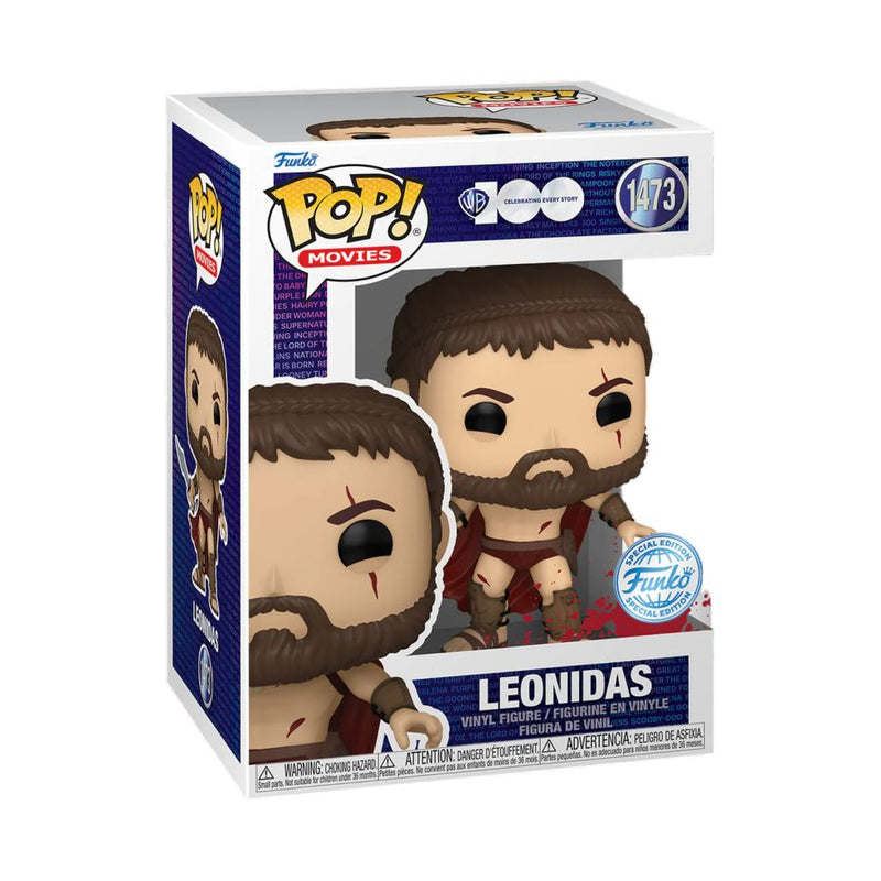 300 - Leonidas Battle Damaged US Exclusive Pop! Vinyl [RS]