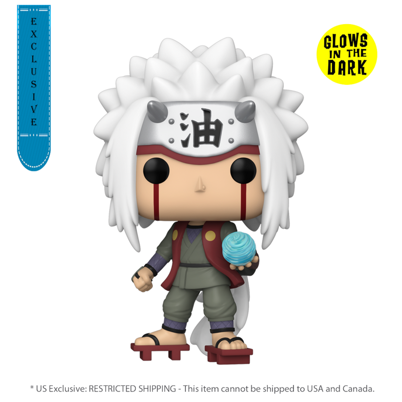 Naruto - Jiraiya with Rasengan Glow Pop! Vinyl [RS]