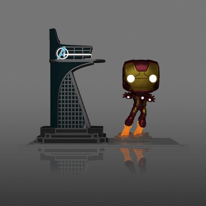 Avengers: Age of Ultron - Avengers Tower & Iron Man Glow Pop! Town [RS]