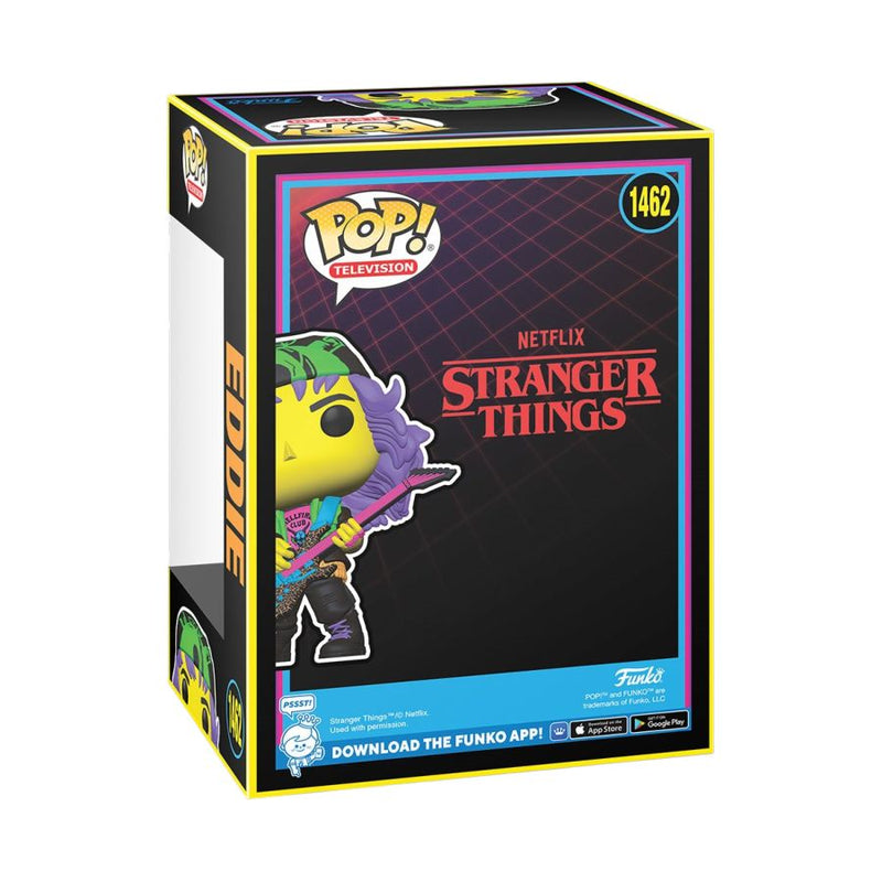 Stranger Things - Hunter Eddie with Guitar Blacklight Pop! Vinyl [RS]