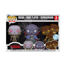 Dungeons & Dragons - Vecna, Mind Flayer & Demogorgon Pop! Vinyl 3-Pack [RS]