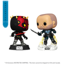 Star Wars: Clone Wars - Darth Maul Vs Pre Vizsla Pop! Vinyl 2-Pack [RS]