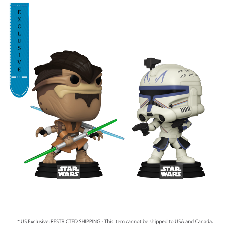Star Wars: Clone Wars - Pong Krell Vs Captain Rex Pop! 2-Pack [RS]