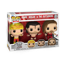 WWE - Hulk Hogan & The Outsiders Pop! Vinyl 3-Pack