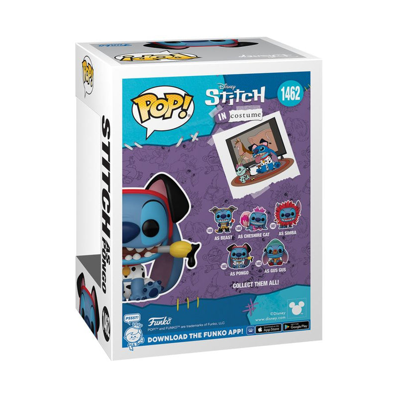 Disney - Stitch Pongo Costume Pop! Vinyl