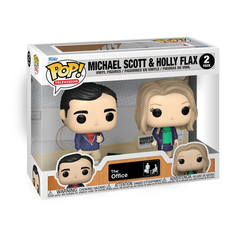 The Office - Michael & Holly Pop! Vinyl 2-Pack
