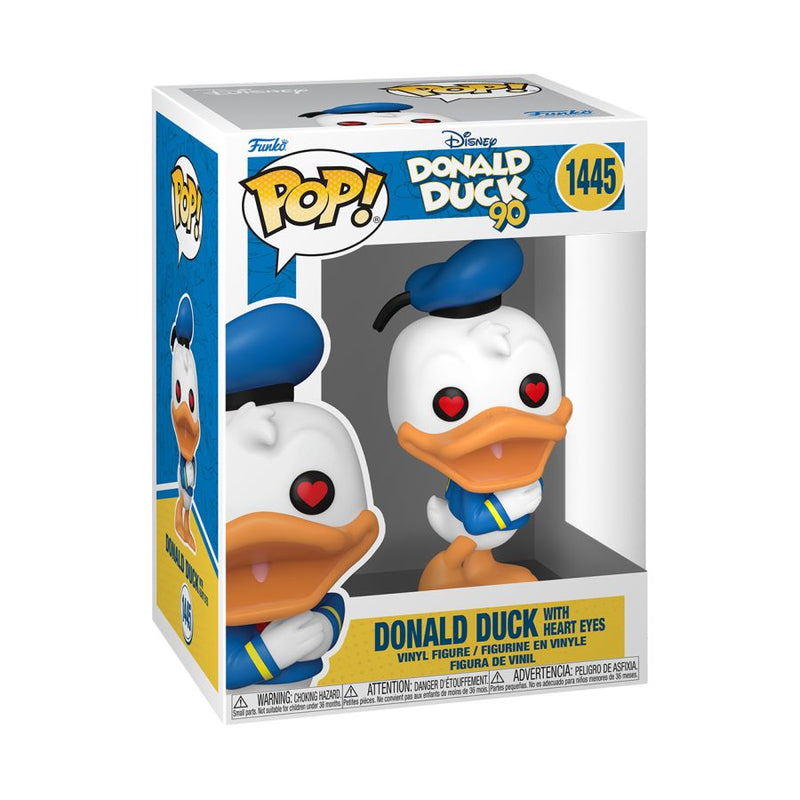 Donald Duck: 90th Anniversary - Donald Duck (Heart Eyes) Pop! Vinyl