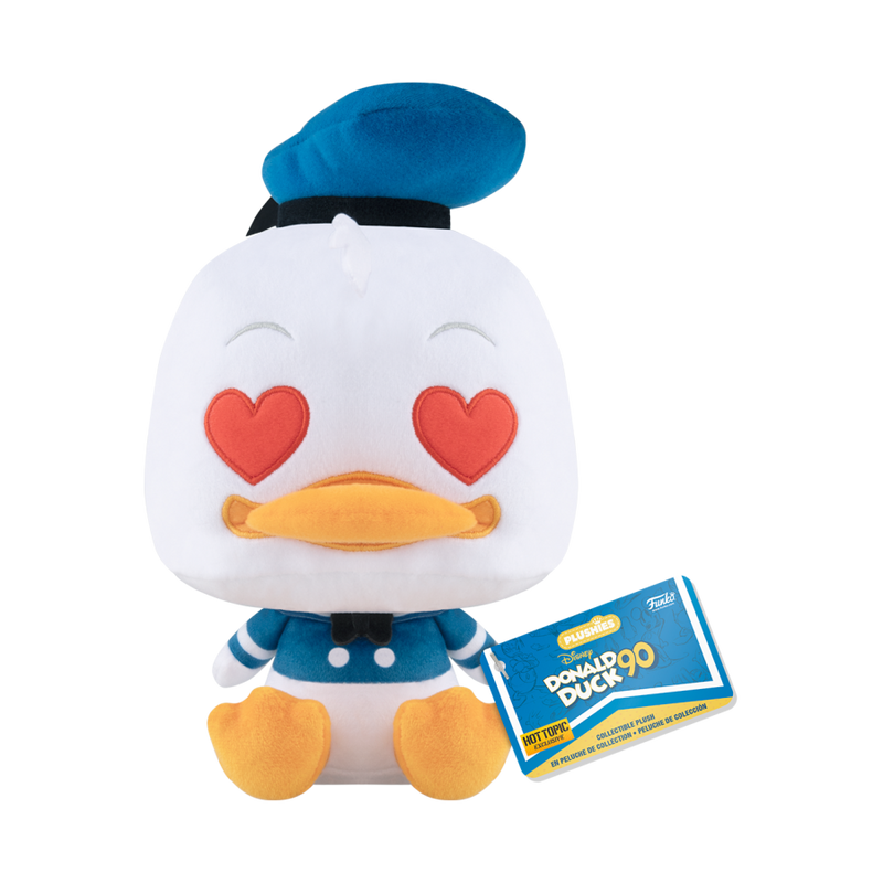 Donald Duck: 90th Anniversary - Donald Duck (Heart Eyes) 7" Pop! Plush