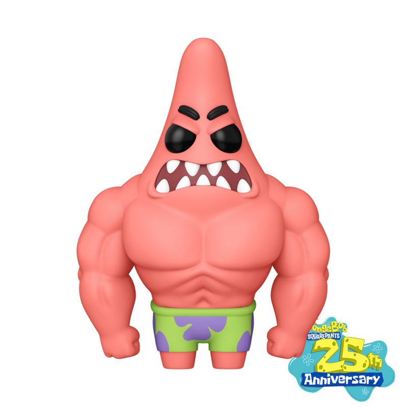 Spongebob: 25th Anniversary - Fry Cook Games Patrick Pop! Vinyl