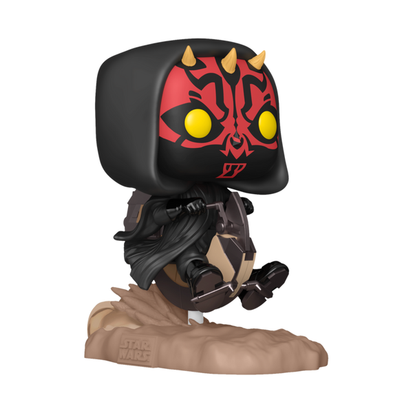 Star Wars: Phantom Menace 25th Anniversary - Darth Maul on Bloodfin Speeder Pop! Ride