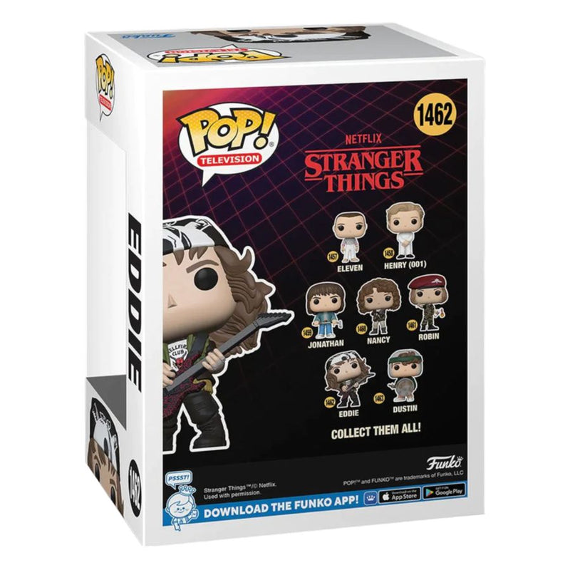 Stranger Things - Hunter Eddie with Guitar Metallic Pop! Vinyl [RS]