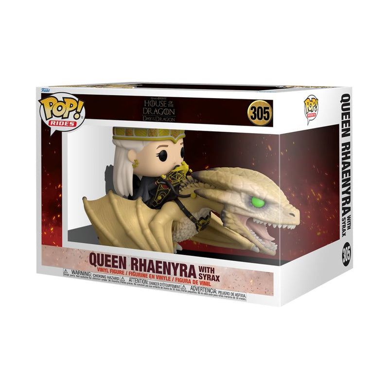 House of the Dragon - Queen Rhaenyra with Syrax Pop! Ride