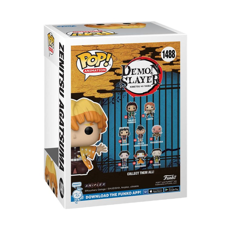 Demon Slayer - Zenitsu (Kneeling) Pop! Vinyl [RS]