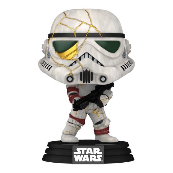 Star Wars: Ahsoka (TV) - Thrawn's Night Trooper (White/Gold Helmet) Pop! Vinyl