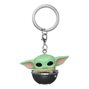 Star Wars: The Mandalorian - Grogu in Hovering Pram Pocket Pop! Keychain
