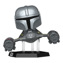 Star Wars: The Mandalorian - Mandalorian in N-1 Starfighter & R5-D4 Pop! Ride