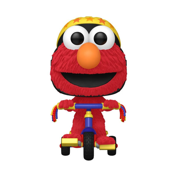 Sesame Street - Elmo on Trike US Exclusive Flocked Pop! Ride [RS]