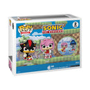 Sonic - Shadow & Amy Rose Flocked Pop! Vinyl 2-Pack [RS]