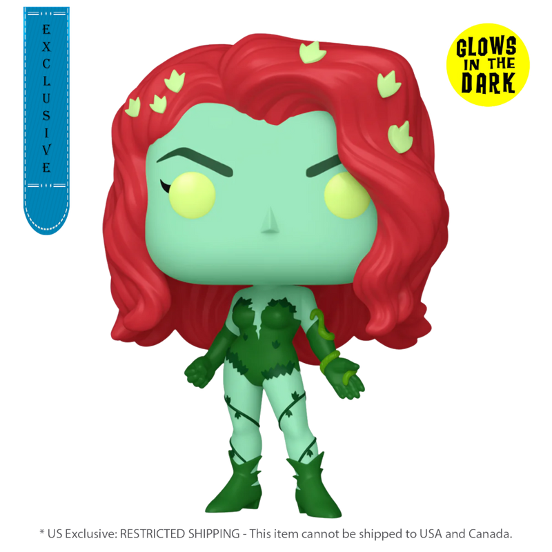Harley Quinn: Animated - Poison Ivy (Plant Suit) Glow Pop! Vinyl [RS]