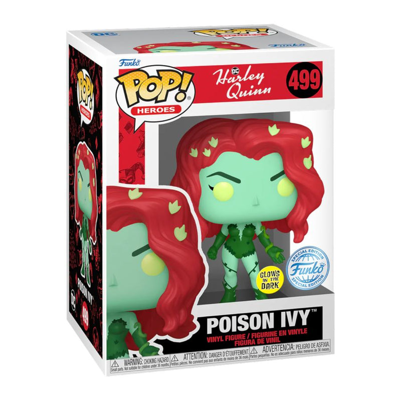 Harley Quinn: Animated - Poison Ivy (Plant Suit) Glow Pop! Vinyl [RS]