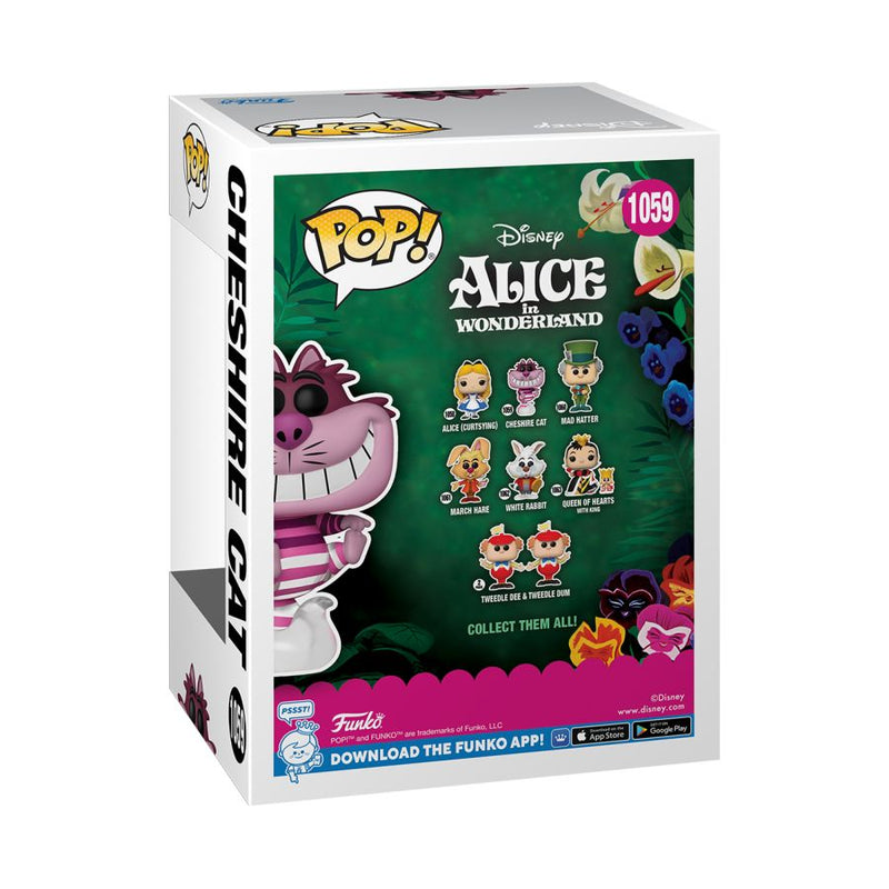 Alice in Wonderland - Cheshire Cat Diamond Glitter Pop! Vinyl [RS]