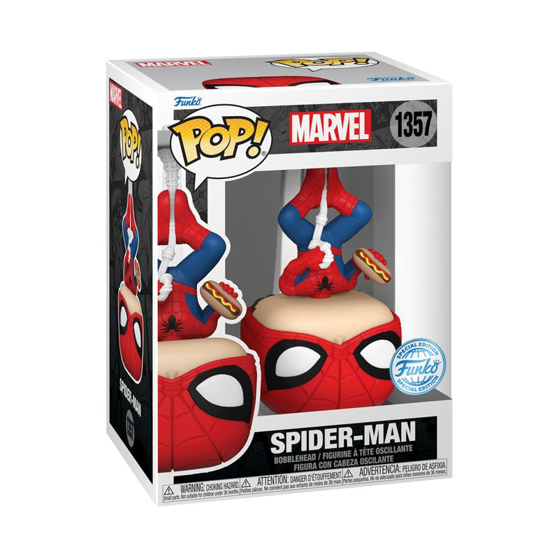 Spider-Man - Spider-Man (with Hot Dog) Pop! Vinyl [RS]