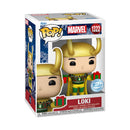 Marvel Comics - Loki with Sweater Holiday Metallic Pop! Vinyl [RS]