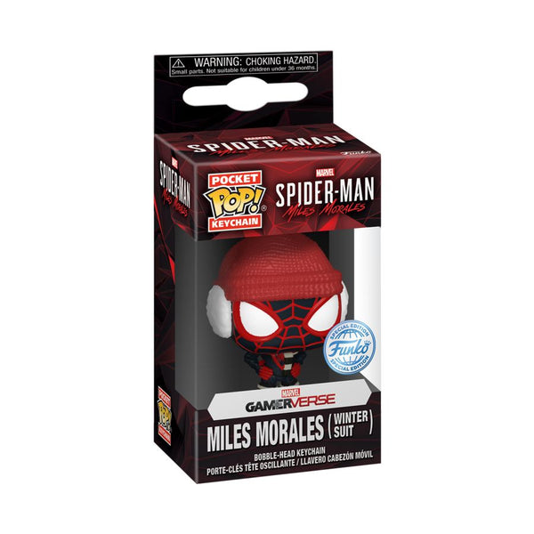 Spider-Man: Miles Morales - Winter Miles Pocket Pop! Keychain [RS]