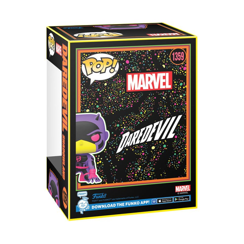 Marvel Comics - Daredevil (Shadowlands) US Exclusive Blacklight Pop! Vinyl [RS]