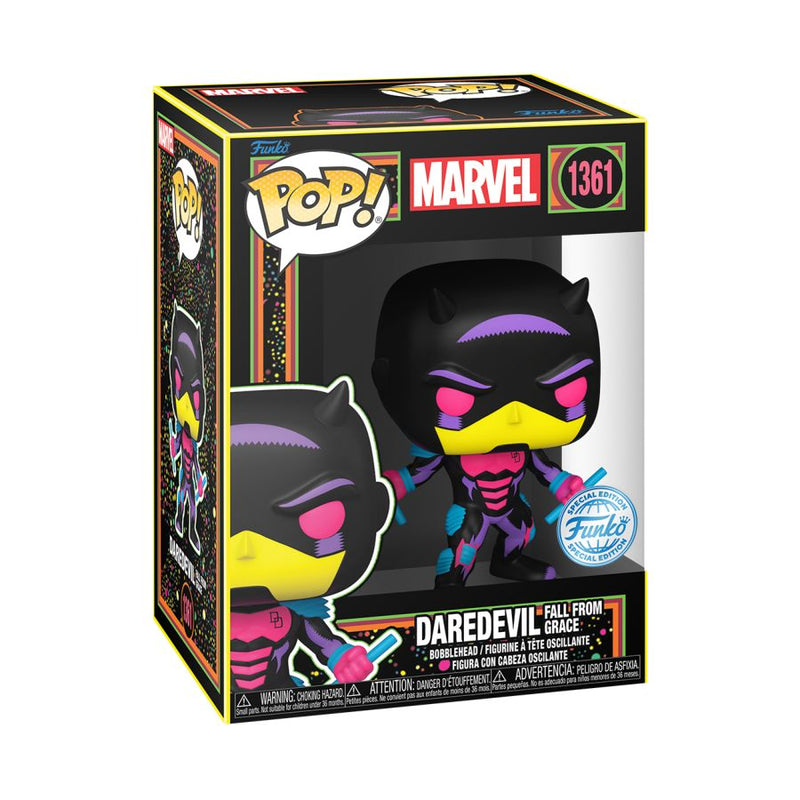 Marvel Comics - Daredevil (Fall from Grace) Blacklight Pop! Vinyl [RS]