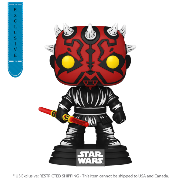 Star Wars: Phantom Menace 25th Anniversary - Darth Maul Retro Pop! Vinyl [RS]