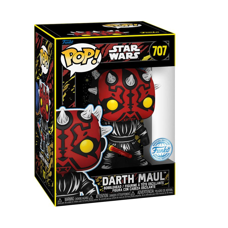 Star Wars: Phantom Menace 25th Anniversary - Darth Maul Retro Pop! Vinyl [RS]