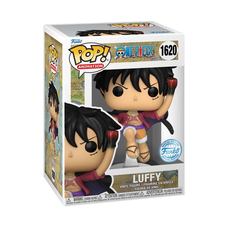 One Piece - Luffy Uppercut Metallic Pop! Vinyl [RS]