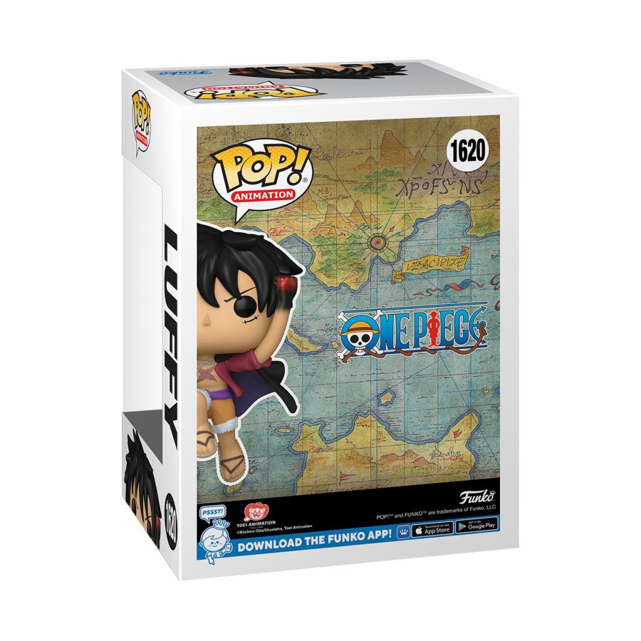 One Piece - Luffy Uppercut Metallic Pop! Vinyl [RS]