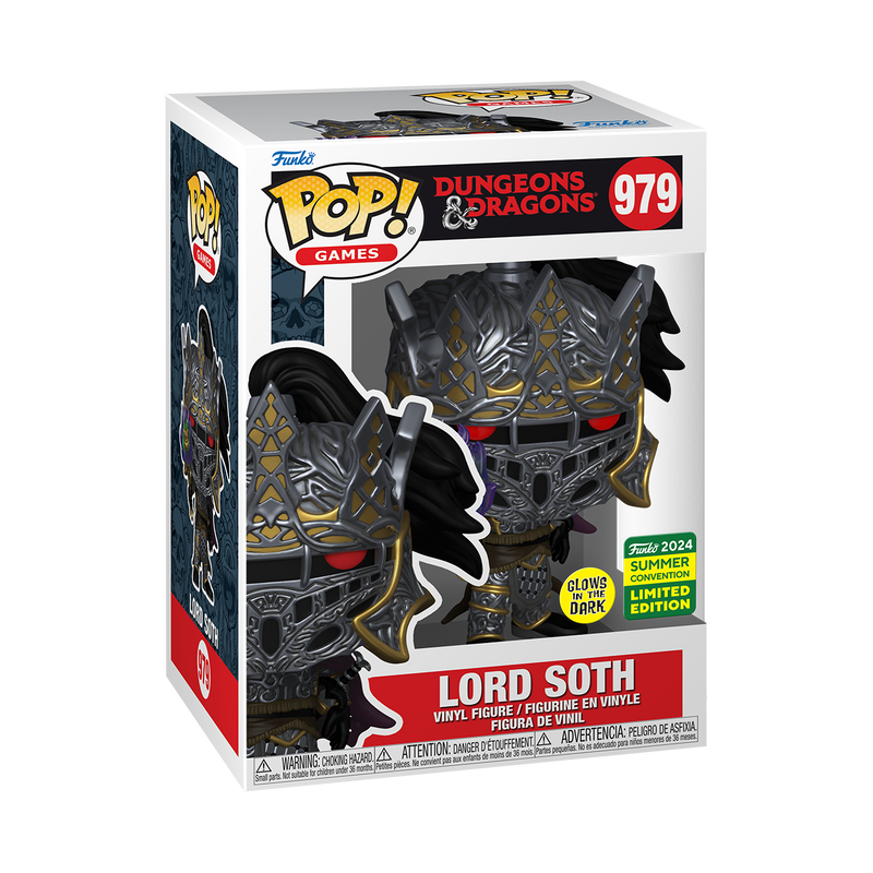 Dungeons & Dragons - Lord Soth SDCC 2024 Pop Vinyl [RS]