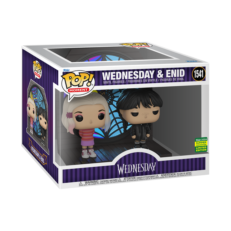 Wednesday (TV) - Wednesday & Enid SDCC 2024 Pop! Moment [RS]